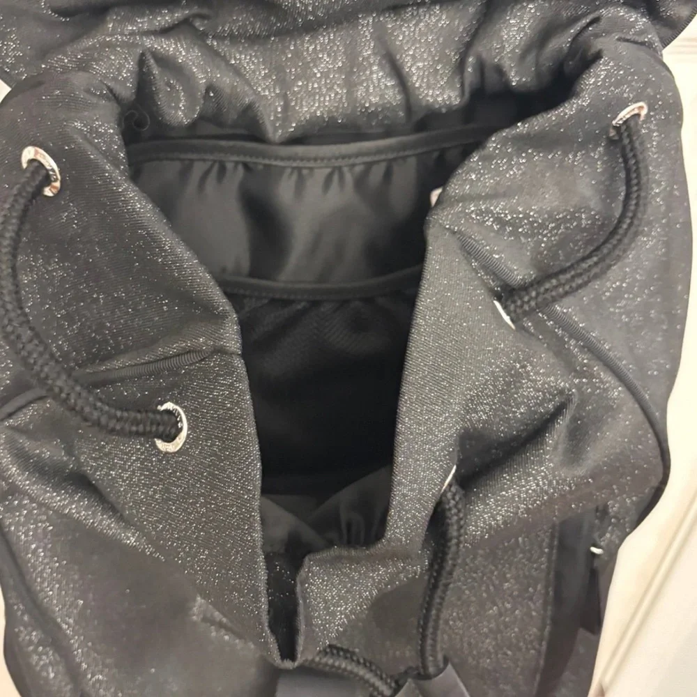 Ivivva by Lululemon Where to Next Backpack in Black glitter